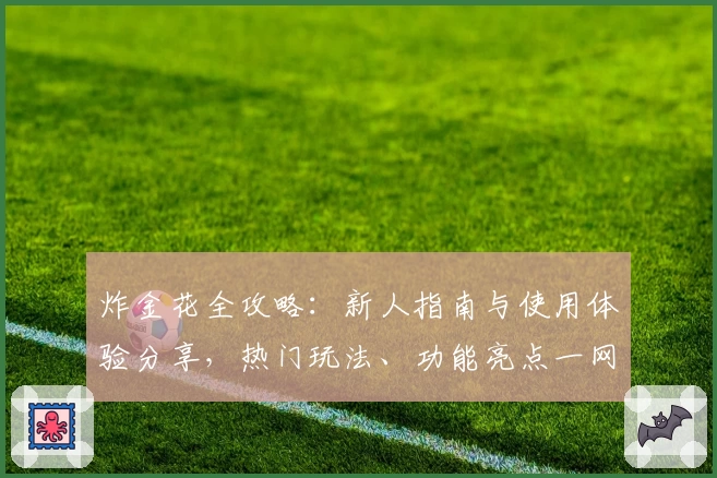 炸金花全攻略：新人指南与使用体验分享，热门玩法、功能亮点一网打尽